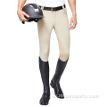Pantalones de montar para hombres personalizados con agarre de silicona